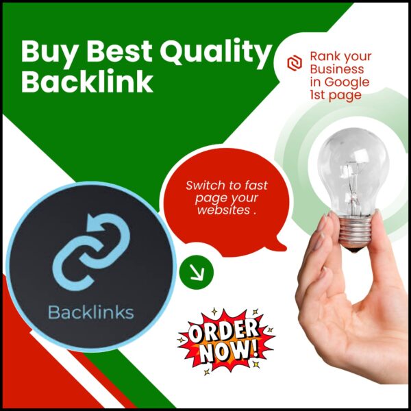 Buy Best Quality Backlink